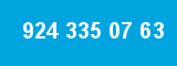 924 335 07 63 924 335 07 63